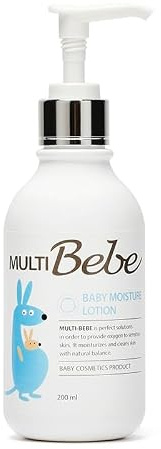 Baby Moisture Lotion - Nutrition for Skin - Hydrating, Moisturize, Clean Skin, Care for baby skin, Fragrance Free, 6.76 Floz, made in korea