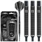 WINMAU Blackout 18g Softip Profi Wolfram Dartpfeile Set mit Flights und Schäfte