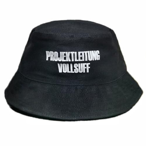 CaiJianYuLin Fischerhut Projektleitung Vollsuff Hut Saufen Mallor Lustiger Hut Bucket Hat Alkohol Feiern Party Junggesellen-Abschied Anglerhut Sommerhut Bier