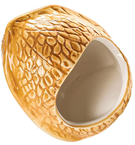 SEWOART Alloggio Raffreddante per Criceti e Porcellini d'India Decorativo e Portatile a Forma di Animale, in Materiale Ceramico per Piccoli Roditori