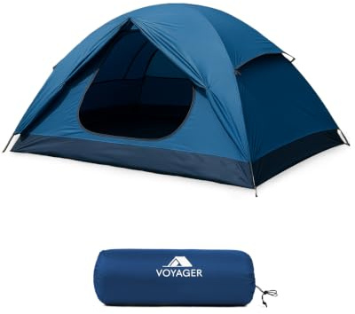 Voyager 2-3 Man Tent - Waterproof, Windproof, Quick Setup, Spacious Camping Tent, Durable, Lightweight Outdoor Shelter, Ideal for Hiking, Backpacking, Camping