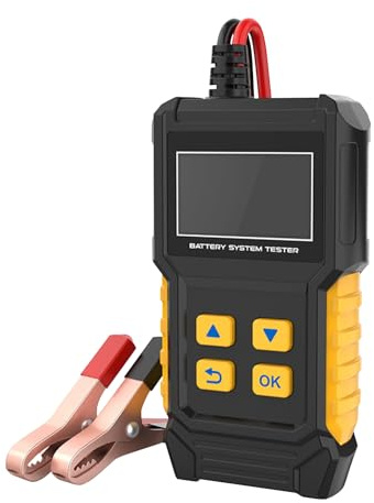 Analyseur de batterie de véhicule - Tester de diagnostic Smart 20V Tester OUTIL ELECTRICAL COMPACT | Parfait pour les cartes de voiture MOTOCYCLE ATV TRACK REPRONDANT BANCH TENSAGE DE TRAP