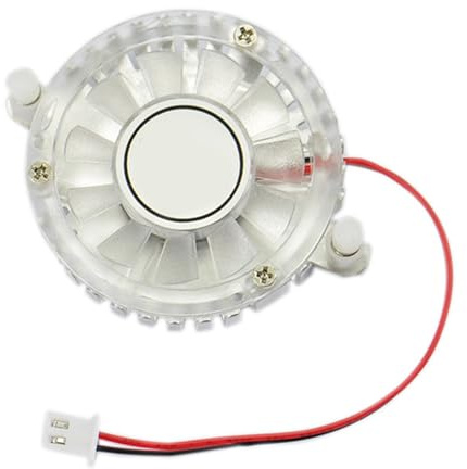 Asukohu Ventola per scheda grafica compatta da 5 V-12 V per piccoli PC case router applicazioni di stampa 3D ventilazione 4500 giri/min dissipatore di calore rotondo