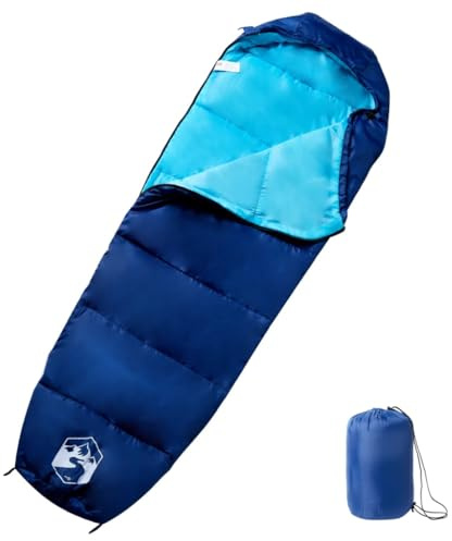 Ziaphsol mumie-sovsäck för vuxna, camping sovsäck årstider, 190T polyester med PP-fyllning, x, lätt förpackningsstorlek för vandring resor utomhus tält