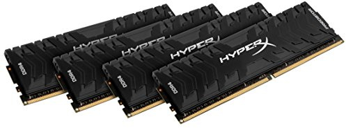 HyperX Predator HX426C13PB3K4/32 Mémoire RAM 2666MHz DDR4 CL13 DIMM XMP 32GB Kit (4X8GB) Noir