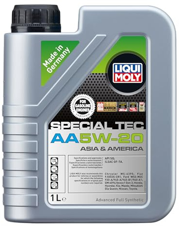 LIQUI MOLY Special Tec AA 5W-20, 1 L, Technologie de synthèse Huile motrice, SKU: 20792
