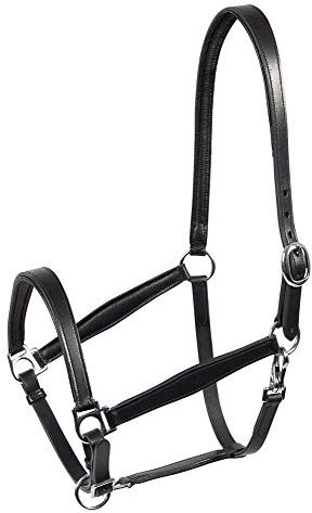 PFIFF 102367 Lederhalfter 'Tender', schwarz Cob