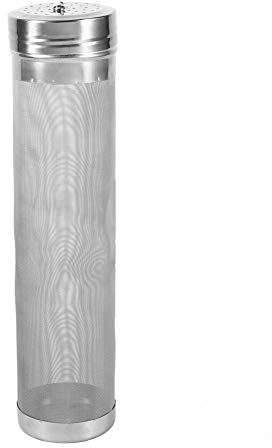 NIMOA 300 Micron Filtre de Houblon, Filtres à Bière Homebrew, Filtre bière Hopper Sec, Homebrew en acier inoxydable vin Passoire