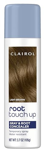 Clairol Root Touch-Up Temporary Hair Coloring Spray, Light Brown Hair Color | Instant Natural-Looking Gray Root Coverage | Ammonia Free | Lightweight Formula | Pack of 1