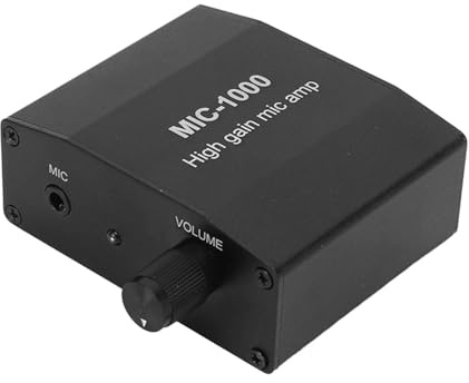 Amplificatore per Microfono, di Altoparlanti Portatili, Kit Accessori Audio per Microfono - Alta Qualità, Per Attività All'aperto e Outdoor.