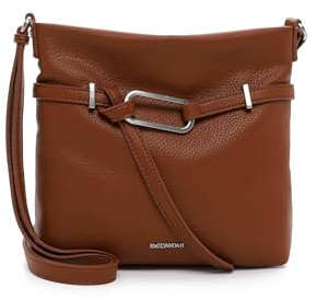 Emily & Noah Umhängetasche E&N Baila 64520 Damen Handtaschen Uni cognac 700