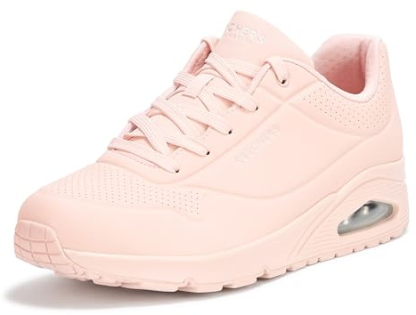 Skechers Damen UNO-Stand on Air Sneaker, Helles Pink, 41 EU