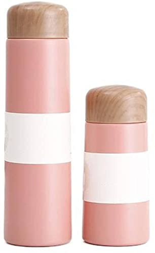 Borracce Sportive, 250 ml / 150ml Tumo in acciaio inossidabile bottiglia d'acqua Bottiglia portatile Boccetta sottovuoto in tasca con thermos infusore thermos auto tazza Borraccia Termiche Sportiva(Pi