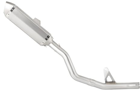 Per Moto Morini X Cape 650 2021-2023 51MM Slip-on Terminali di scarico dell'intestazione Tubo Collegamento collettori di Scarico Moto Silenziatori terminali