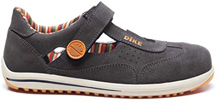 DIKE Raving Rapid S1P SRC Seguridad Sandalias Dassy Antracita, Sandalo Rapid S1P