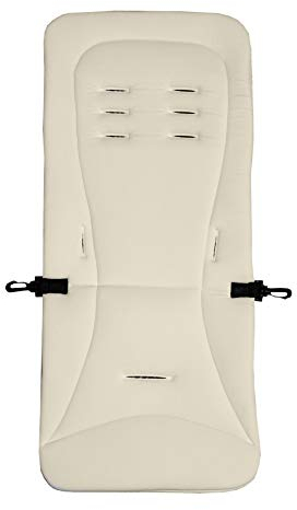 Altabebe (AL3010-03) Sitzauflage Buggy Einlage Kinderwagen Zubehör - Sitzunterlage - Memory Foam - Atmungsaktiv - Baby Sitzauflagen und Unterlage 75x35 cm - Farbe: beige
