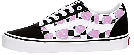 Vans Damen Ward Sneaker, Happy Checkerboard Multi/White, 38 EU
