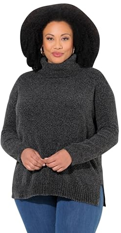 Ulla Popken Pull en Chenille Sweater Femme