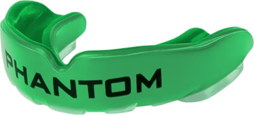 Phantom Mouthguard APEX Zahnschutz für Erwachsene - Boil & Bite Mundschutz für Kampfsport, MMA, Boxen und Muay Thai - Neon
