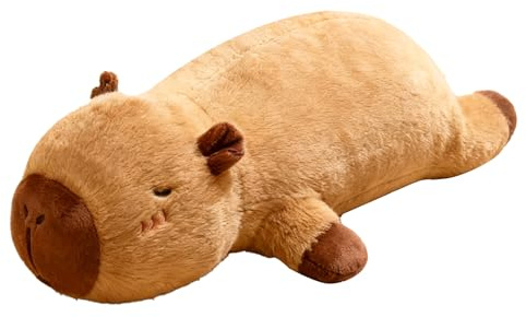 NlsqAMZ Cuscino Capiibara Lungo, Capiibara Peluche, 45cm Plush, Decorazione Casa
