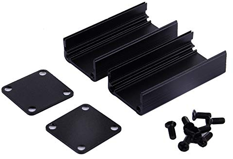 Scatola di Raffreddamento in Alluminio Scatola per Strumenti PCB Scatola di Raffreddamento Elettronica per Prodotti Elettronici Scatola per Progetti Fai da