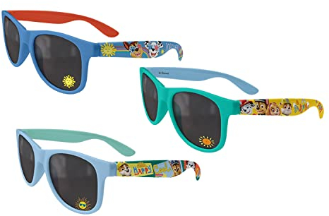 Kids Licensing Paw Patrol Kinder-Sonnenbrille mit UV400-Schutz - Leichte und Bequeme Passform, Mittelgetönt, Kunststoffrahmen - für Kinder ab 3 Jahren (PW19862)