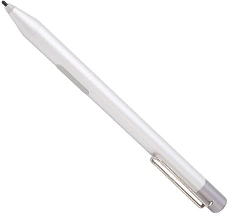 Stylus, Active Penna Aluminiumlegering Silver 4096 Nivå AAAA Alkaline Batteri Active Stylus, med Ersättningspenna Tips, för Redigering Ritning Skriva Doodling