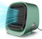 Oribreeze Air Conditioning, Oribreeze Air Cooler, Mobile Klimaanlage, 3 in1 Mobiles Klimagerät mit 3 Luftgeschwindigkeiten & LED Licht, Tragbarer Luftkühler Luftbefeuchter für Haus, Büro (Grün)