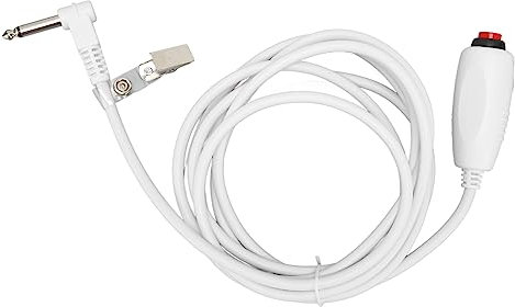 Nurse Call Button, Universal 6.35mm Interface Nurse Call Cable, Push to Call Button Replacement Cord with Clip, Emergency Nurse Call Alarm Cord for Nurse Station Home Elderly Patient