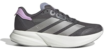 Adidas Mujer Duramo Speed 2 Running Shoes, Grey strata/Champagne Met./Bliss Lilac, 37 1/3 EU