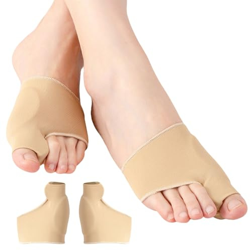 1 Paio Calzini per Alluce Valgo Correttivi M(37-43), Tutore con Cuscinetto in Gel, Divaricatore per Dita e Supporto per Alluce, Correttore per Piedi a Martello, Uomo Donna