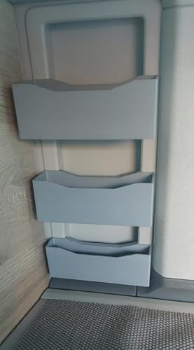 Generisch Extensión de caja de almacenamiento para VW California T5 T6 T6.1 – Espacio de almacenamiento adicional – Ajuste perfecto – Accesorios para autocaravana