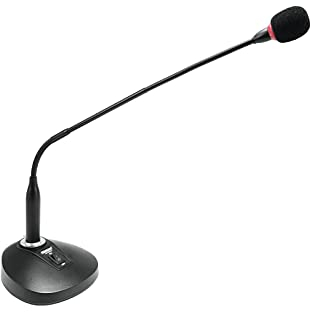 OMNITRONIC MIC SHC-2 Schwanenhalsmikrofon | Elektret-Schwanenhalsmikrofon