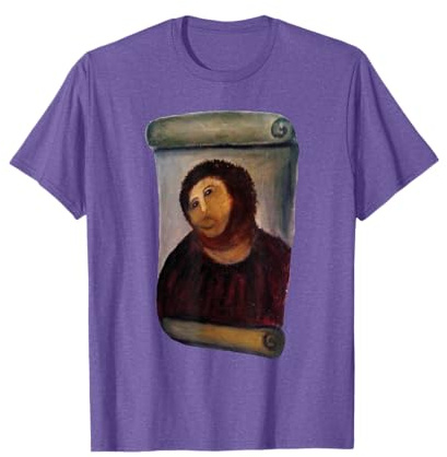 Ecce homo cecilia divertido fresco debajo de la chaqueta gráfico Jesús Camiseta