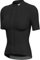 Lo.gas Radtrikot Damen Kurzarm,Fahrradtrikot Rennrad Trikot Atmungsaktiv Frauen Fahrrad Shirt Sommer Fahrradjacke Radfahren Top Mit 3 Taschen S Schwarz
