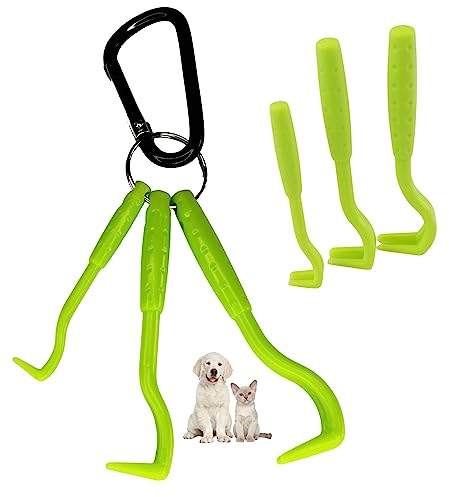 AMIOSIS Zeckenzieher, Ring und Karabinerhaken