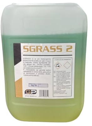 10 KG SGRASSANTE BICOMPONENTE PRELAVAGGIO CARROZZERIA CERCHI MOTORI PAVIMENTI