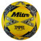 Mitre Impel Futsal Fußball | Indoor-Fußball | sprunggedämpft, Fluo-Gelb/Schwarz/Kreisgrau, 4