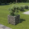 Gecheer Gabion raised bed galvanized steel 50×50×50 cm Lawn, garden Model143570