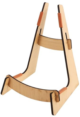 Vaguelly Guitar Stand Tool Stand Acoustic Guitars Guitar Storage Rack Guitar Holder Guitar Display Case Guitar Floor Stand Guitar Rack Guitar Picks Stands Guitar Support Wood Chocolate
