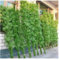 Plantas de bambú artificiales grandes, 20 árboles de bambú con hojas para decoración interior y exterior, valla de jardín y entrada al patio