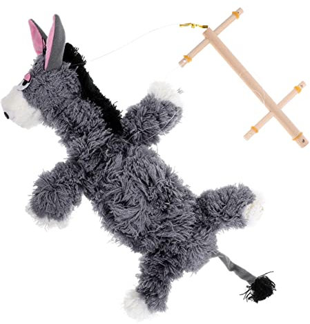 BCOATH Plüschtiere Marionettenpuppe Interaktives Plüschspielzeug Holzmarionetten Puppenspielzubehör Spielzeug Für Jungen Und Mädchen Ihr Wohnraum Für Partys Und Feiertagsfeiern