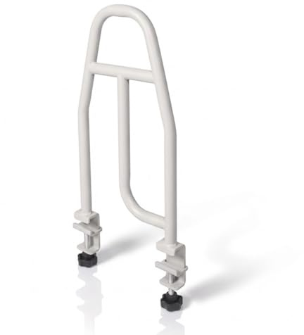 Community Bed Grab Rail – Clamp On Bed Guard Rail for Metal Profiling Beds – Adult Bed Lever to Help Sit Up and Rise Safely – Strong Grab Handle Compatible with Integral Bed Side Rails