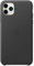 Apple Leather Case (for iPhone 11 Pro Max) - Black - 6.46 inches