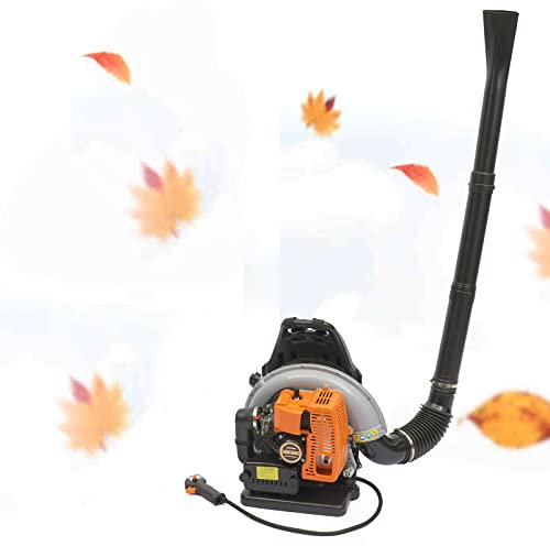 Souffleur à feuilles à essence 2 temps 65 CC, Souffleuse Souffleurs 2,7 kW pour le jardin