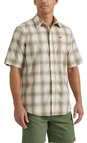 Wrangler Authentics Zhesp3l Camisa Abotonada Hombre