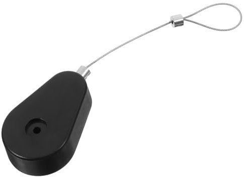 Zerodeko Câble De Sécurité En Acier Rétractable Boîtier De Cordon Avec Verrouillage Cordon Télescopique Pour Protection