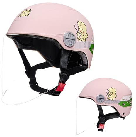 Casco De Bicicleta Infantil, Casco De Seguridad Ajustable para Niños Y Niñas, Casco Multideporte para Niños para Bicicleta, Patinete, Patinaje Y Ciclismo. 2,(46-54CM)