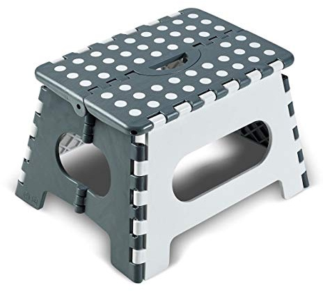 Unitec 10614 Caravan Trittstufe Faltbar 1 Stück belastbar bis 150 kg Campingzubehör, Wohnwagenzubehör