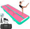 VOFiTNY Turnmatte Luftgefüllte Tumbling Track Matte Allzweck-Gymnastik-Luftmatte, 300 x 100 x10 cm, stabile Wäschetrocknerbahn für Zuhause/Fitnessstudio mit Elektrischer Luftpumpe Tragetasche